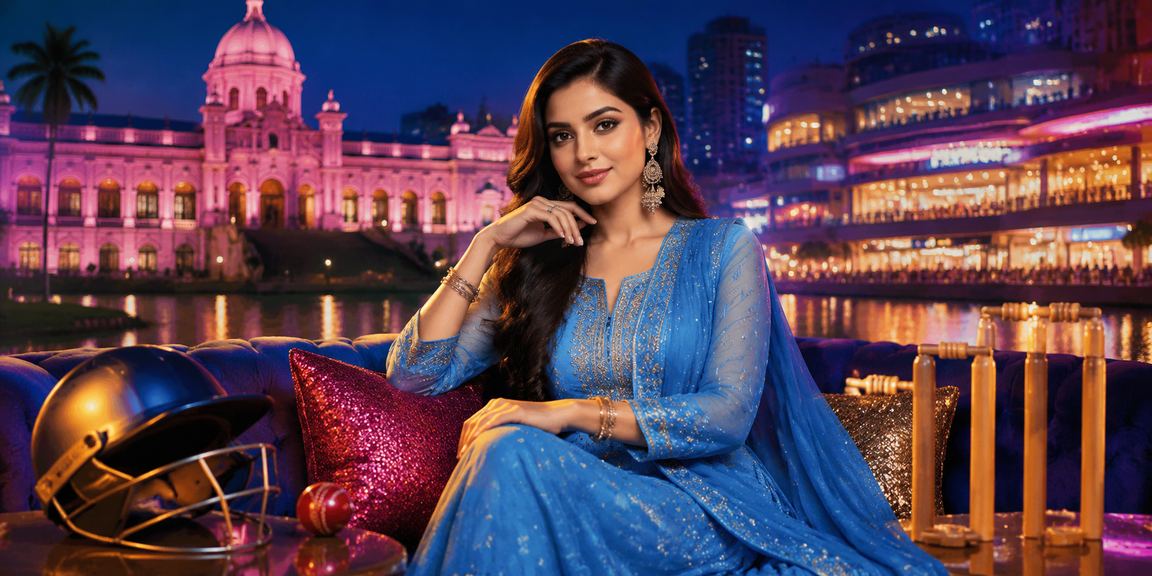 ঢাকায় ক্রিকেট বেটিং উপভোগ করছেন একজন বাংলাদেশি ব্যবহারকারী